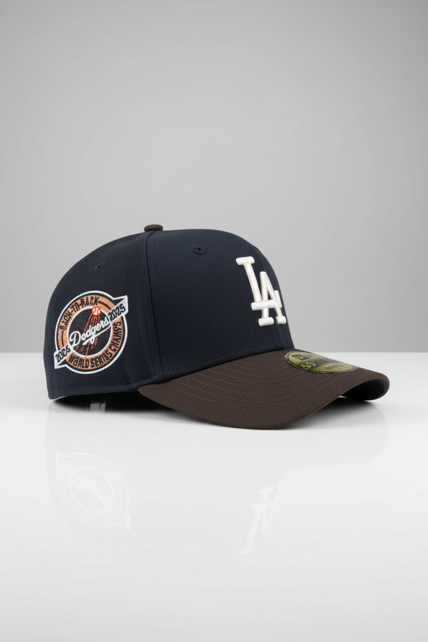 New Era Los Angeles Dodgers Black/Brown backtoback champs Forest green UV product image 2, provided for visual reference and