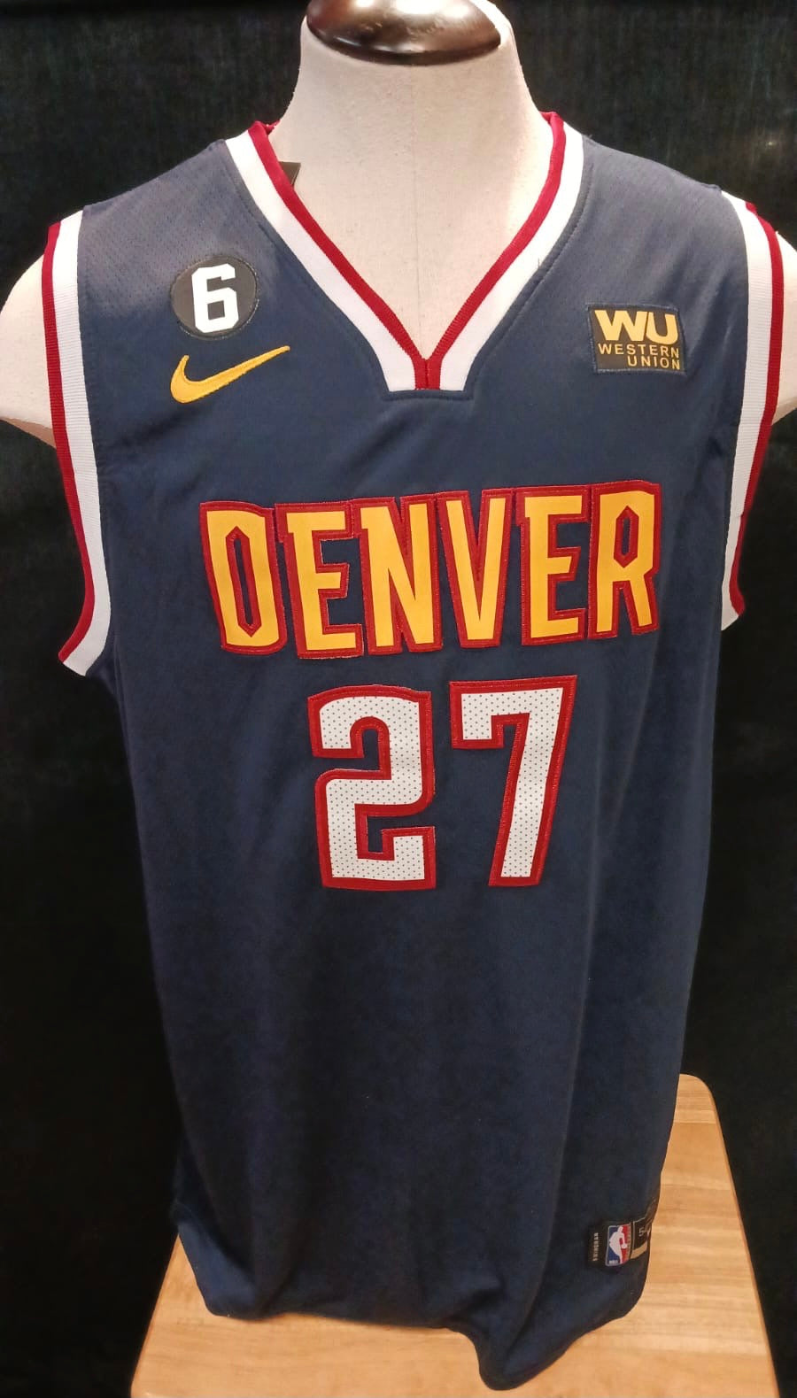 Jamal Murray Denver Nuggets Official NBA Jersey blue product image 2