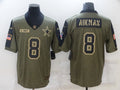 Troy Aikman Dallas Cowboys military salute to service product image 1
