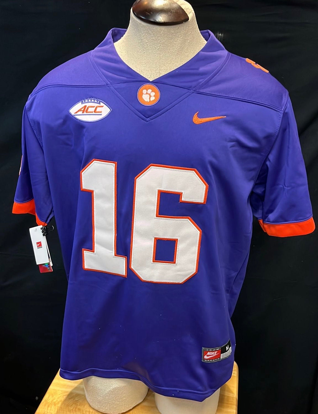 Trevor Lawrence Clemson Tigers Official NCAA Nike Jersey product image 2