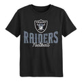 Youth Las Vegas Raiders Top Pick T-Shirt product image 1, provided for visual reference and product detail review