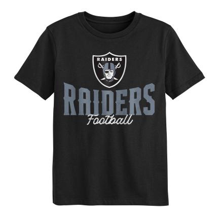 Youth Las Vegas Raiders Top Pick T-Shirt product image 1, provided for visual reference and product detail review