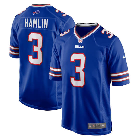 Damar Hamlin Buffalo Bills Official NFL Nike Jersey product image 1