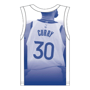 Youth Golden State Warriors Curry Hometown Fashion Jersey product image 2, provided for visual reference and product detail