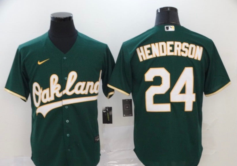Rickey Henderson Oakland A’s Athletics Official MLB Nike product image 1