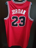 Michael Jordan 1984 Rookie Season Chicago Bulls Jersey Red product image 1