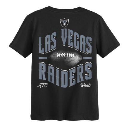 Las Vegas Raiders Little Kid's Top Pick T-Shirt product image 3, provided for visual reference and product detail review