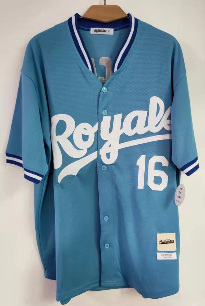 Bo Jackson Kansas City Royals Jersey Classic Authentics product image 2
