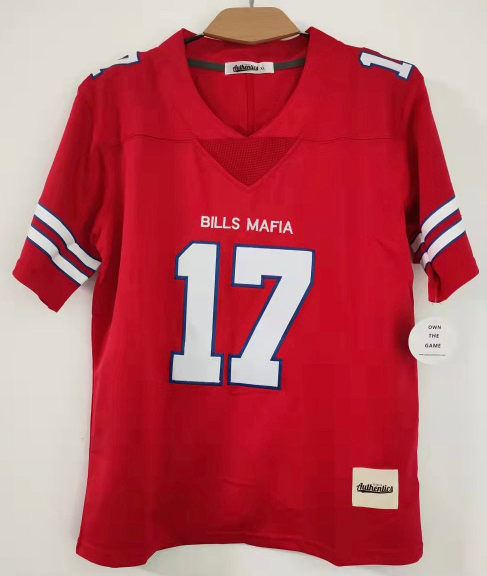 Josh Allen Red YOUTH Buffalo Bills Jersey Classic Authentics product image 2
