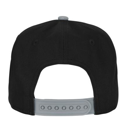 Youth Las Vegas Raiders Essential Flat Brim Snapback Hat product image 2, provided for visual reference and product detail