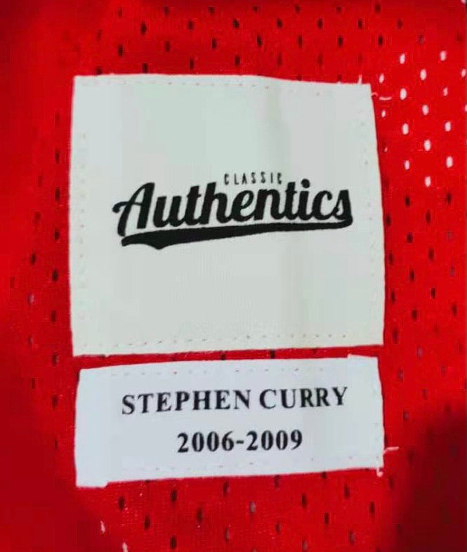 Stephen Curry Davidson YOUTH Jersey Classic Authentics product image 3