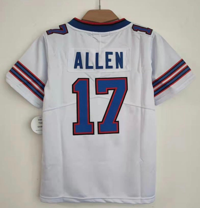 Josh Allen white YOUTH Buffalo Bills Jersey Classic product image 1