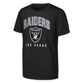 Las Vegas Raiders Youth Team Spirit SS T-Shirt product image 1, provided for visual reference and product detail review