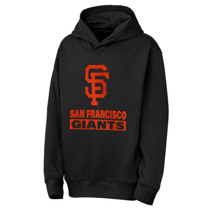Youth San Francisco Giants Back To Basics Fleece Hoodie product image 1, provided for visual reference and product detail