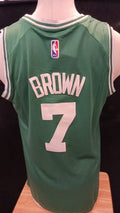 Jaylen Brown Boston Celtics Official NBA Nike Jersey Green product image 1
