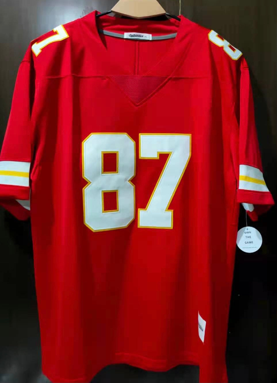 Travis Kelce Kansas City Chiefs Jersey red Classic product image 2