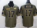 Josh Allen Buffalo Bills military salute to service Jersey product image 1