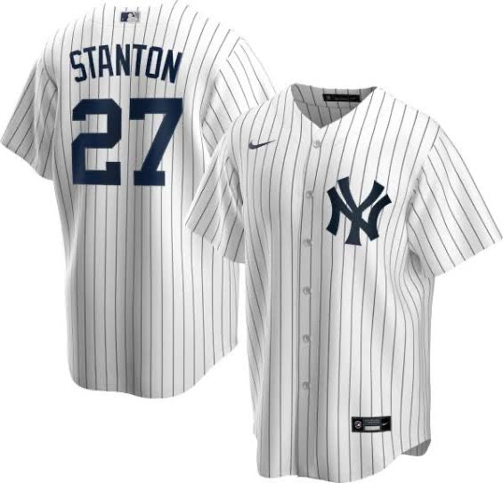Giancarlo Stanton New York Yankees Jersey white Nike product image 1