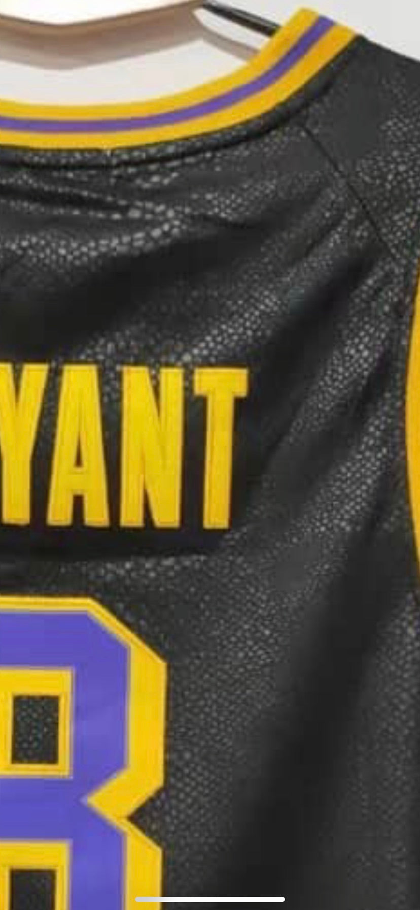 Kobe Bryant Los Angeles Lakers Jersey Black snake skin product image 4