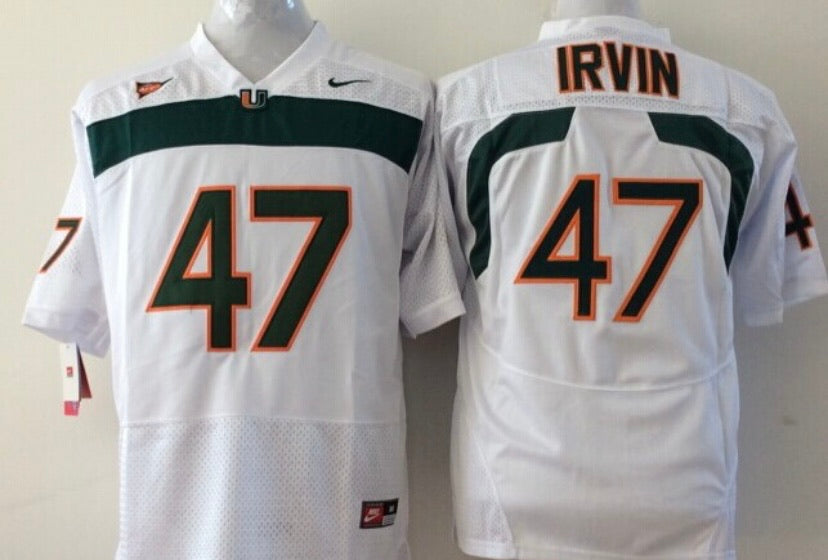 Michael Irvin Miami Hurricanes Official NCAA Jersey Nike product image 1