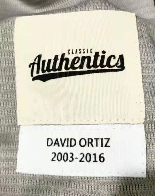David Ortiz Boston Red Sox Jersey Classic Authentics product image 3