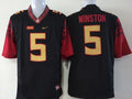 Jameis Winston Florida State Seminoles Jersey Black gold product image 1