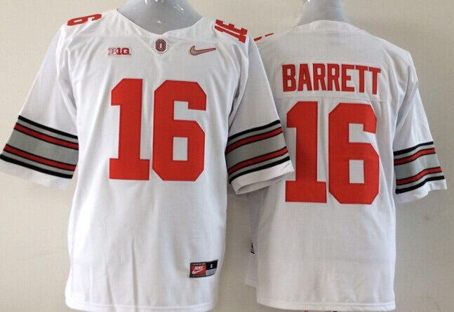 J. T. Barrett Jersey Ohio State Buckeyes white product image 1