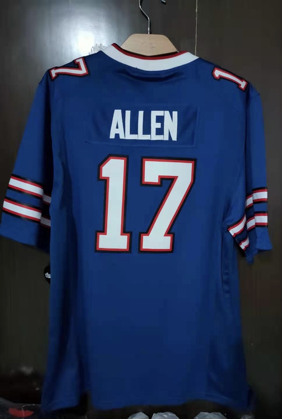 Josh Allen Buffalo Bills Jersey Blue Classic Authentics product image 1
