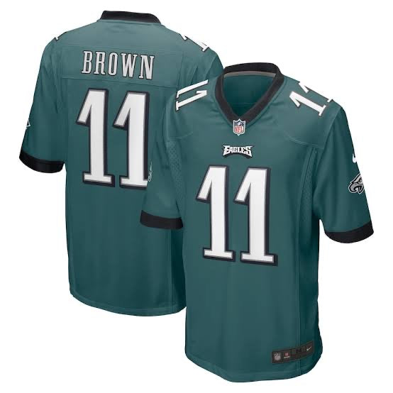 A.J. Brown Philadelphia Eagles green Jersey product image 1