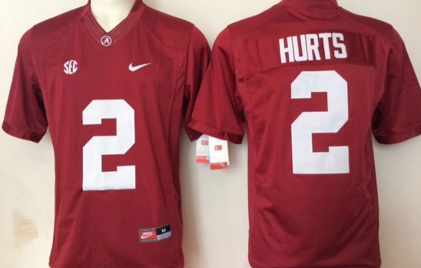 Jalen Hurts Alabama Crimson Tide Official NCAA Nike Jersey product image 3
