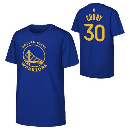 NBA Youth Golden State Warriors "Stephen Curry" Primary Logo T-Shirt product image 1, provided for visual reference and