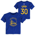 Toddlers Golden State Warriors Stephen Curry Logo SS T-Shirt product image 1, provided for visual reference and product