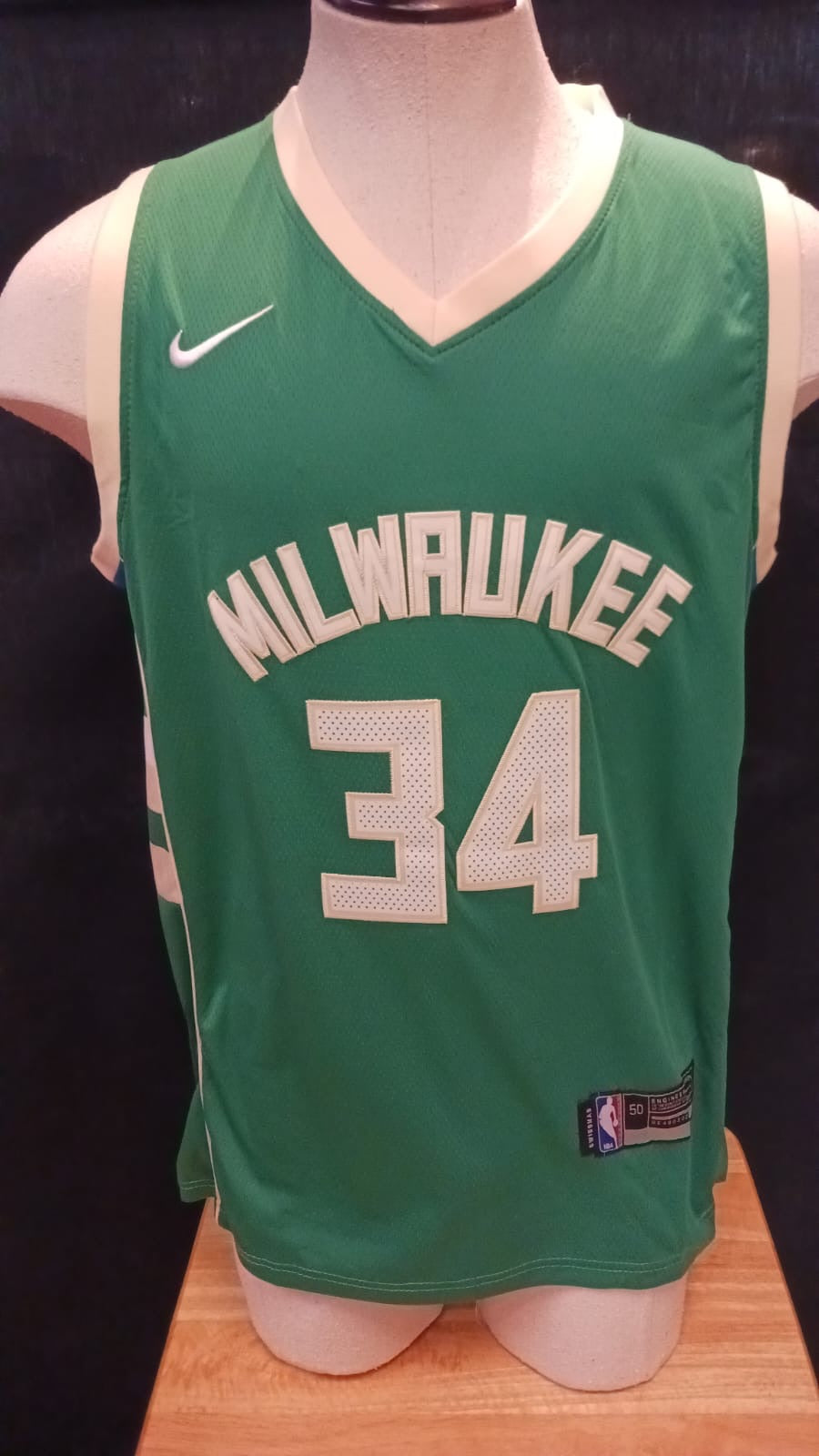 Giannis Antetokounmpo Milwaukee Bucks Official NBA Jersey product image 2