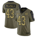 Troy Polamalu Pittsburgh Steelers military salute to product image 1