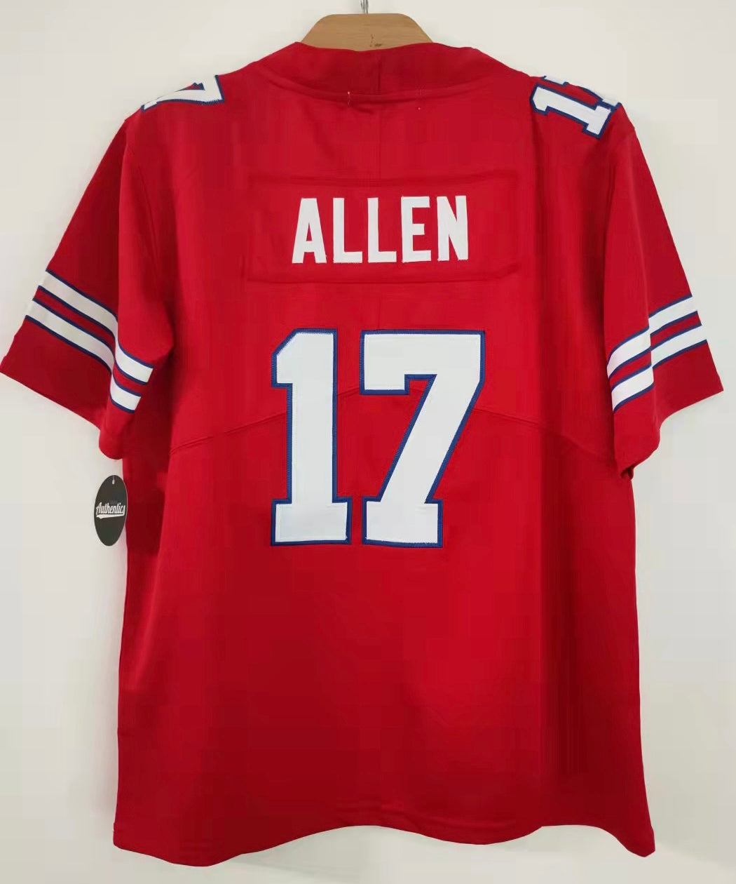 Josh Allen Red YOUTH Buffalo Bills Jersey Classic Authentics product image 1