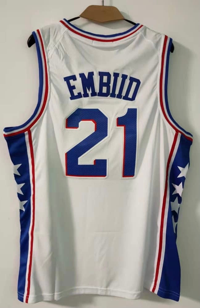 Joel Embiid Philadelphia 76ers Jersey Classic Authentics product image 1
