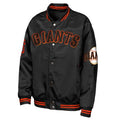 San Francisco Giants Tailsweep Classic Satin Jacket product image 1, provided for visual reference and product detail review