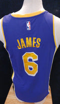Lebron James Los Angeles Lakers Official NBA Jersey purple product image 1