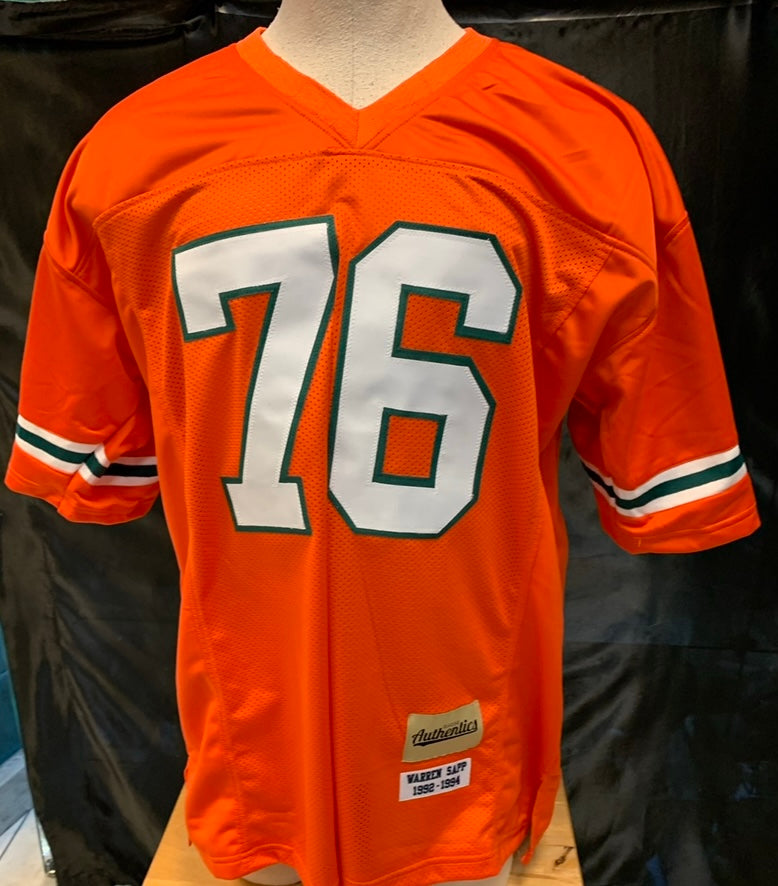 Warren Sapp Miami Hurricanes Jersey Classic Authentics product image 2