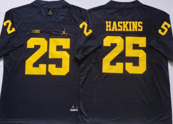 Hassan Haskins Michigan Wolverines Jersey blue product image 1