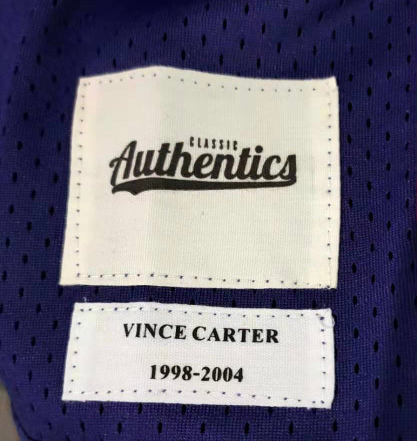 Vince Carter Toronto Raptors Jersey Classic Authentics product image 3
