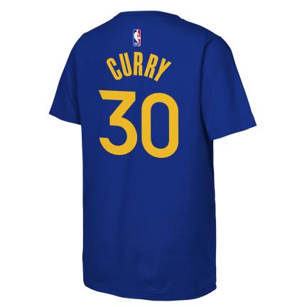 NBA Youth Golden State Warriors "Stephen Curry" Primary Logo T-Shirt product image 3, provided for visual reference and