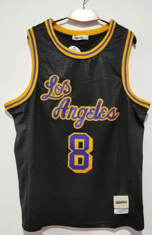 Kobe Bryant Los Angeles Jersey Black MAMBA snake skin product image 2