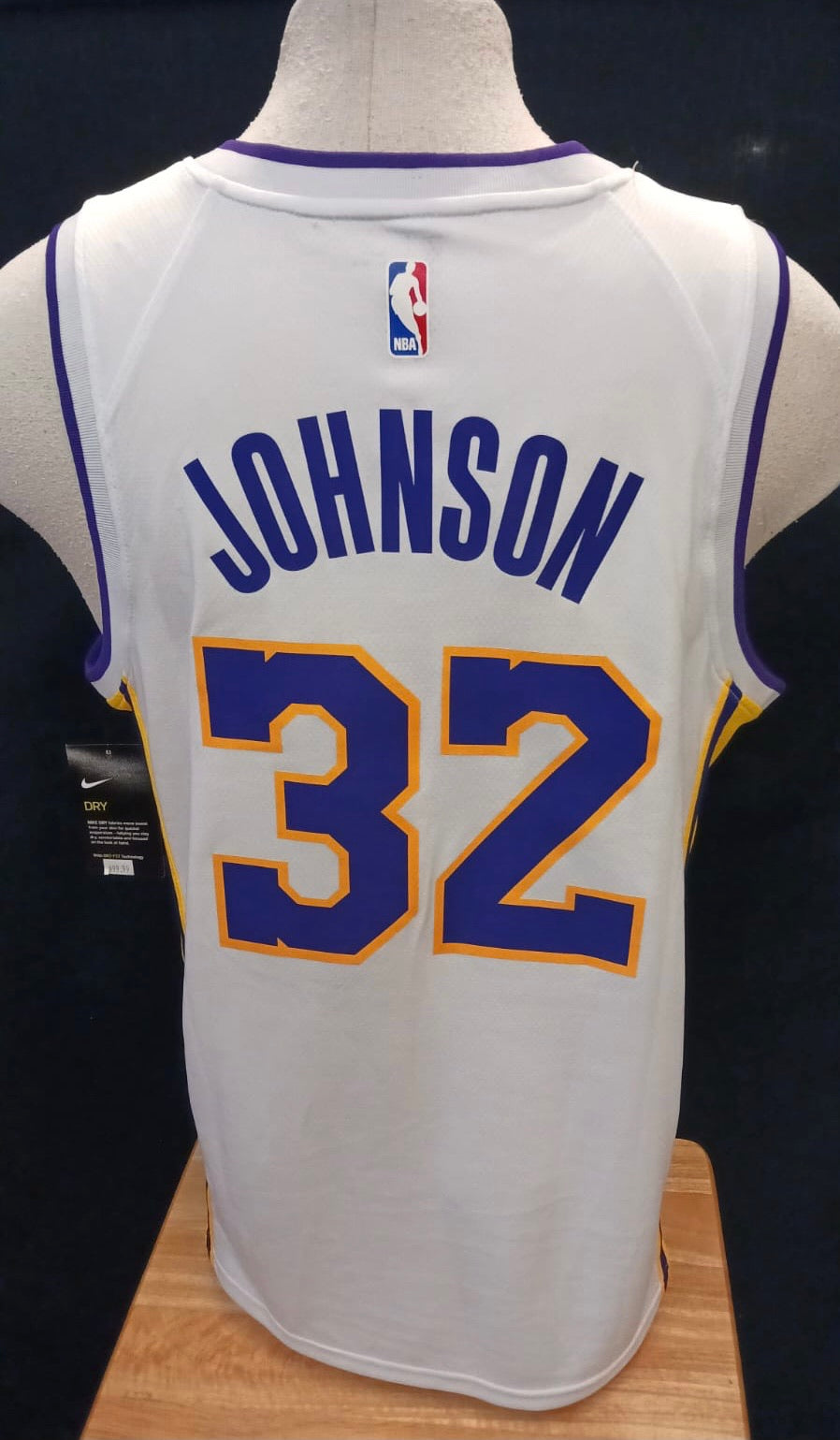 Magic Johnson Los Angeles Lakers Official NBA Nike Jersey product image 1
