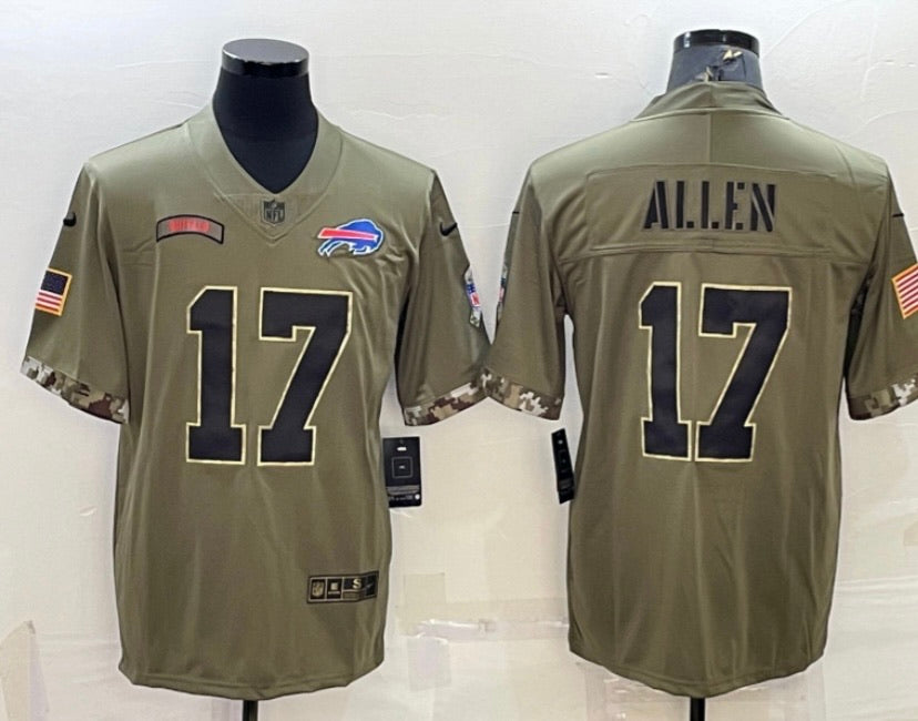 Josh Allen Buffalo Bills Salute to Service Jersey Nike product image 1