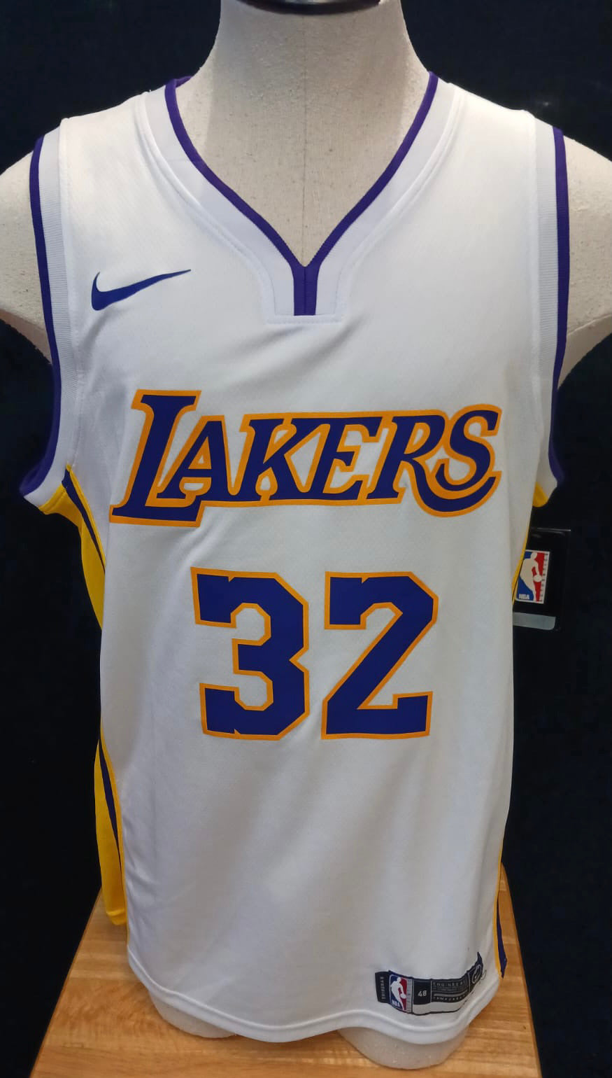 Magic Johnson Los Angeles Lakers Official NBA Nike Jersey product image 2