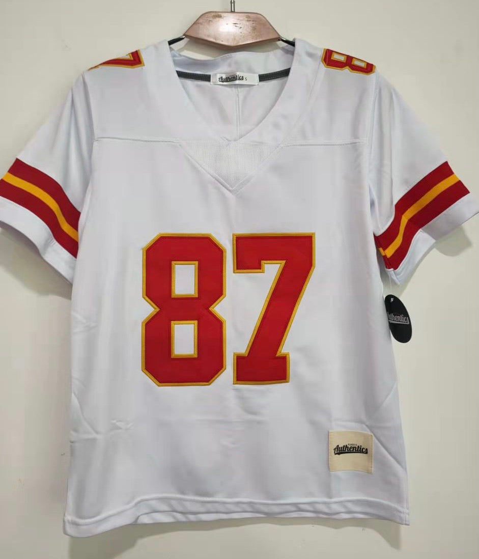 Travis Kelce YOUTH Kansas City Chiefs Jersey white Classic product image 2