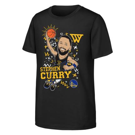 Youth NBA Golden State Warriors "Stephen Curry" Dynomite Player T-Shirt product image 1, provided for visual reference and