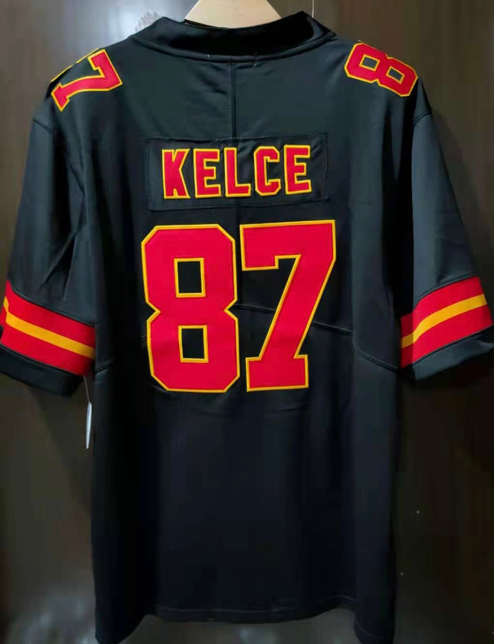 Travis Kelce Kansas City Chiefs Jersey black Classic product image 1