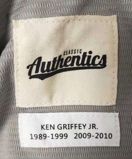 Ken Griffey Jr. Seattle Mariners Jersey Classic Authentics product image 3